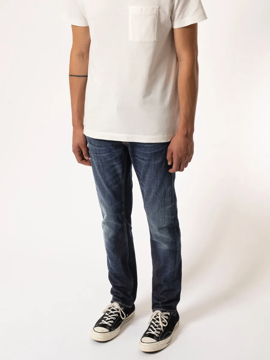 【Nudie Jeans】合身上寬下窄 / Lean Dean Blue Force