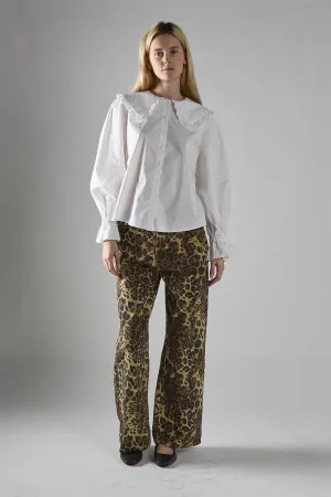 Off-White Statement-Collar Blouse