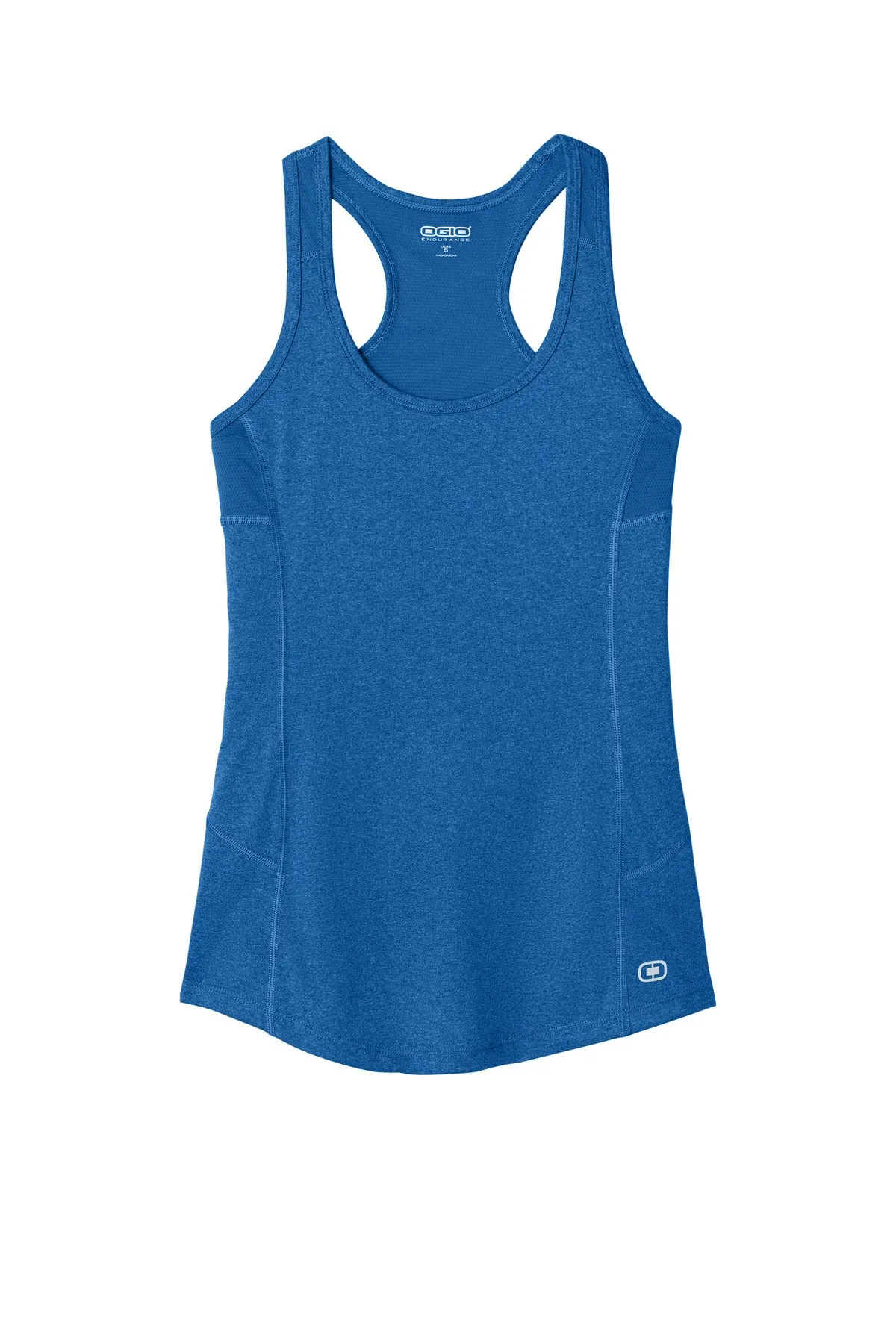 OGIO Women's Racerback Pulse Tank. LOE322 Electric Blue