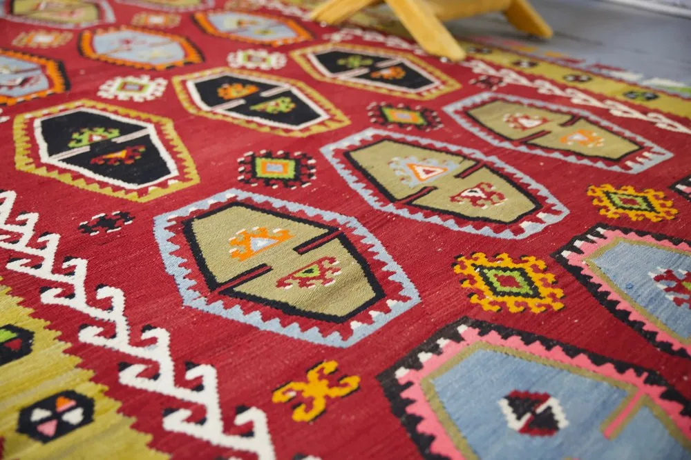 Old Sivas Sarkisla Kilim 5.1ftx10.2ft