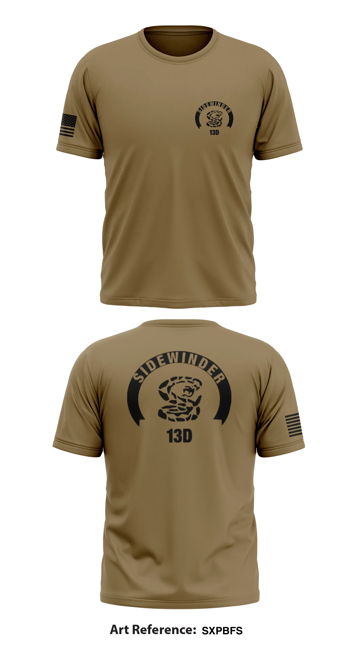OPS GRP, Sidewinder Store 1 Core Men's SS Performance Tee - SXPBfs