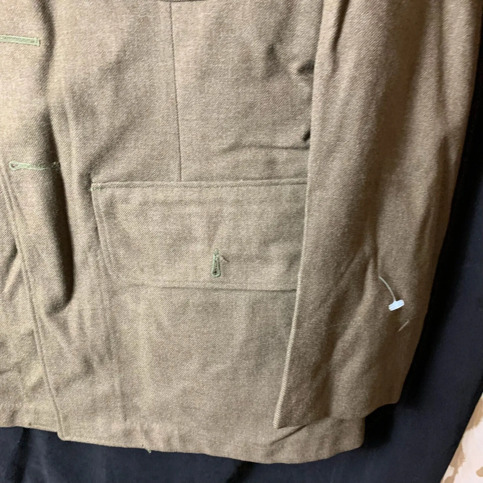 Original WW2 US Army Class A Dress Jacket 1942 - Private Ryan Prop - 38" Regular