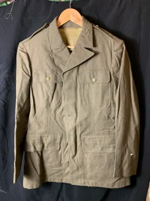 Original WW2 US Army Class A Dress Jacket 1942 - Private Ryan Prop - 38" Regular