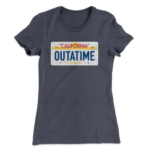 Outatime License Plate Women's T-Shirt