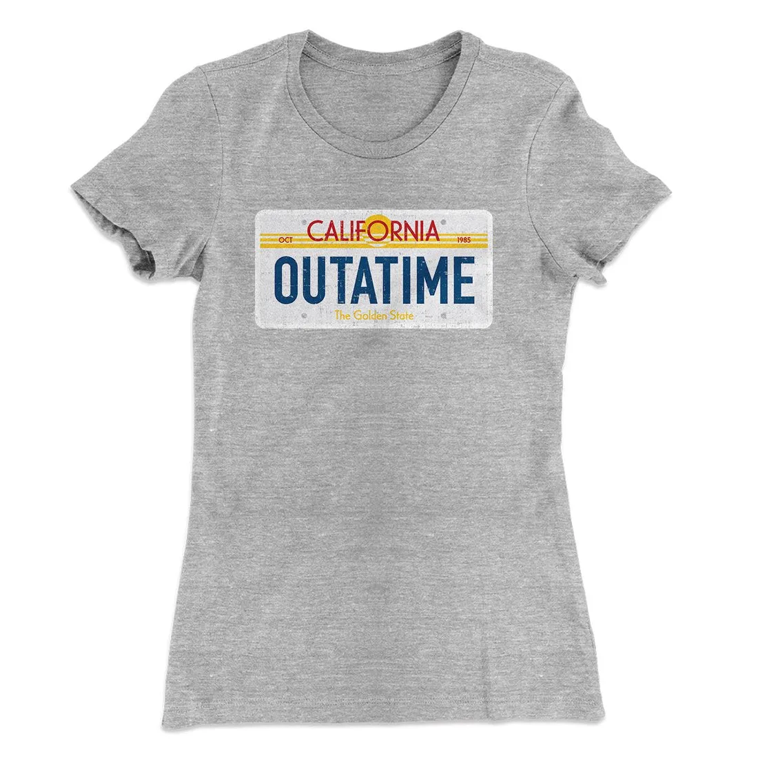 Outatime License Plate Women's T-Shirt