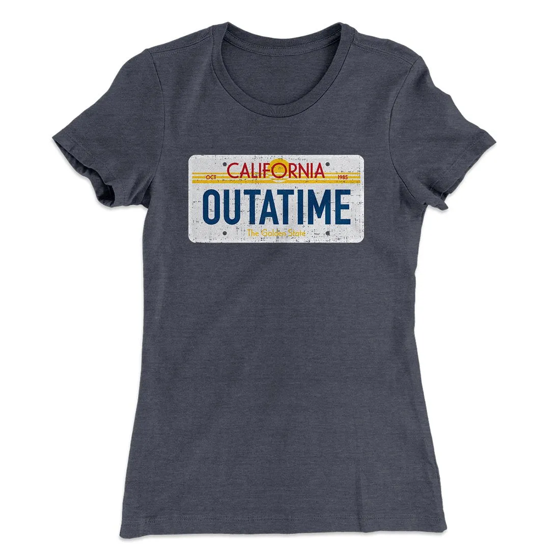 Outatime License Plate Women's T-Shirt