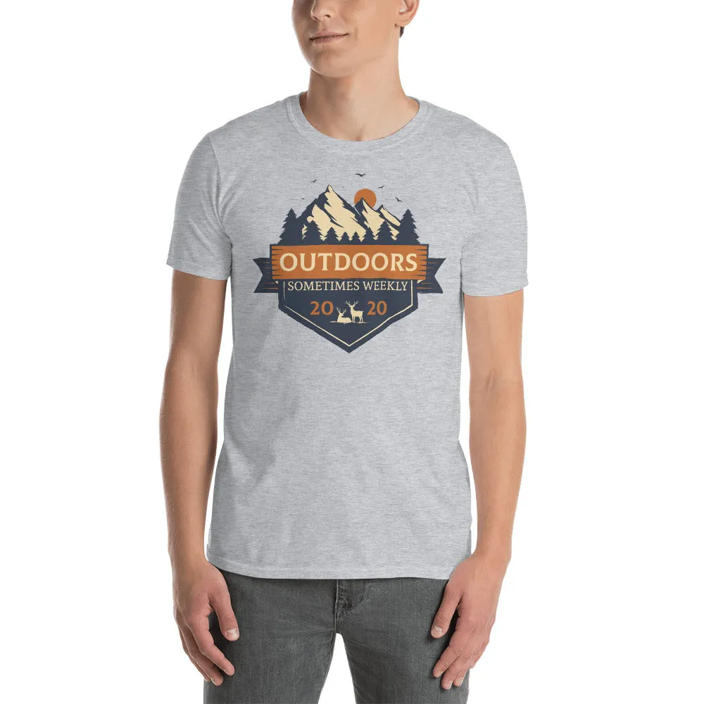 Outdoors Sometimes Weekly Men's T-Shirt