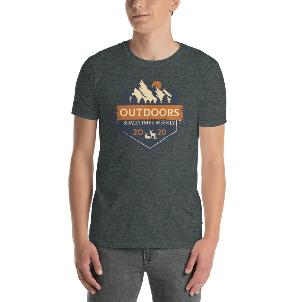 Outdoors Sometimes Weekly Men's T-Shirt