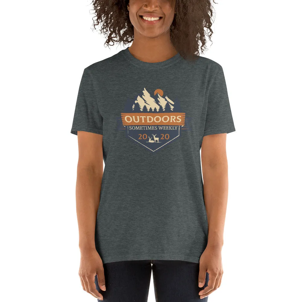 Outdoors Sometimes Weekly Women's T-Shirt