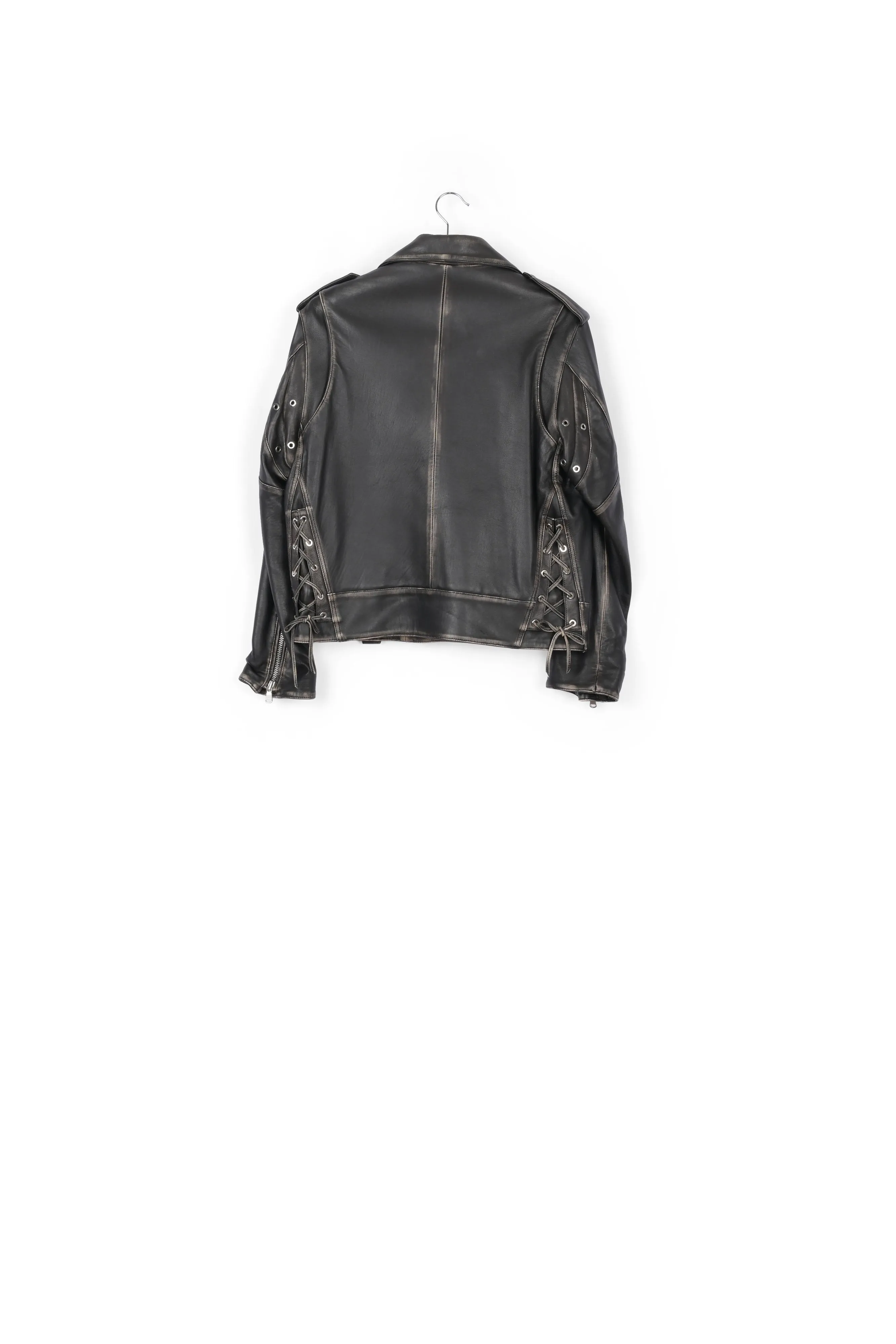 Oversized biker jacket