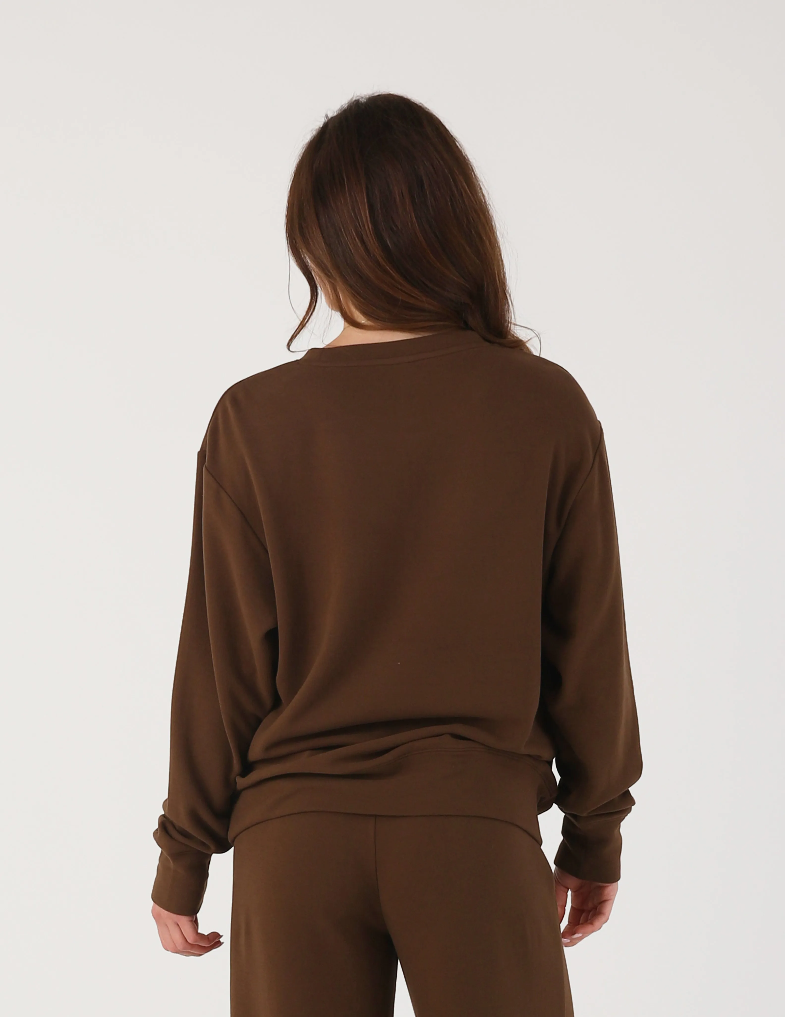 Oversized Crew: Chocolate