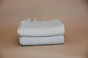Oversized Turkish Towel Milk
