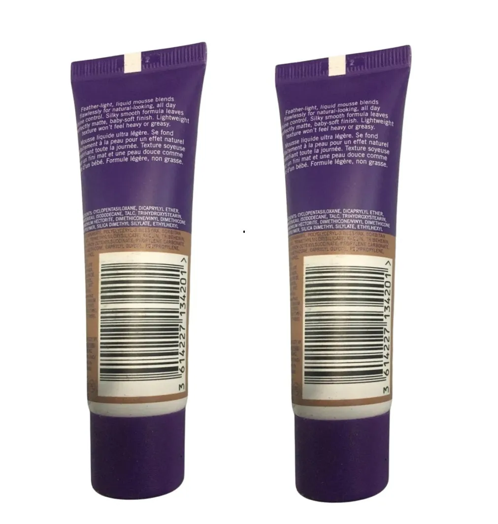 Pack of 2 Rimmel London Stay Matte Full Coverage Mattifying Foundation, Noisette 501