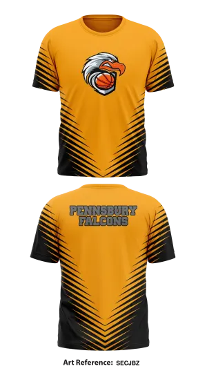 Pennsbury Falcons Store 1 Core Men's SS Performance Tee - SECJBZ