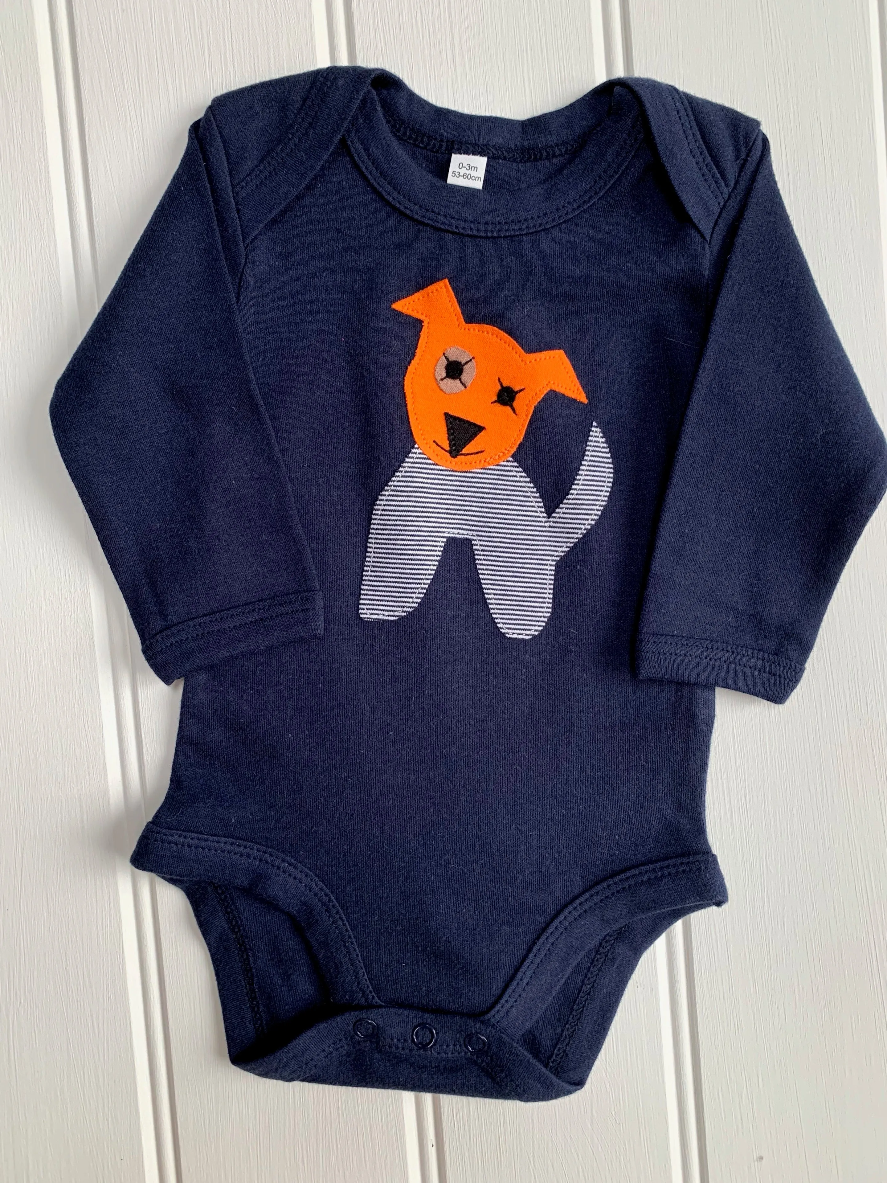 Polar Bear Babygrow - White