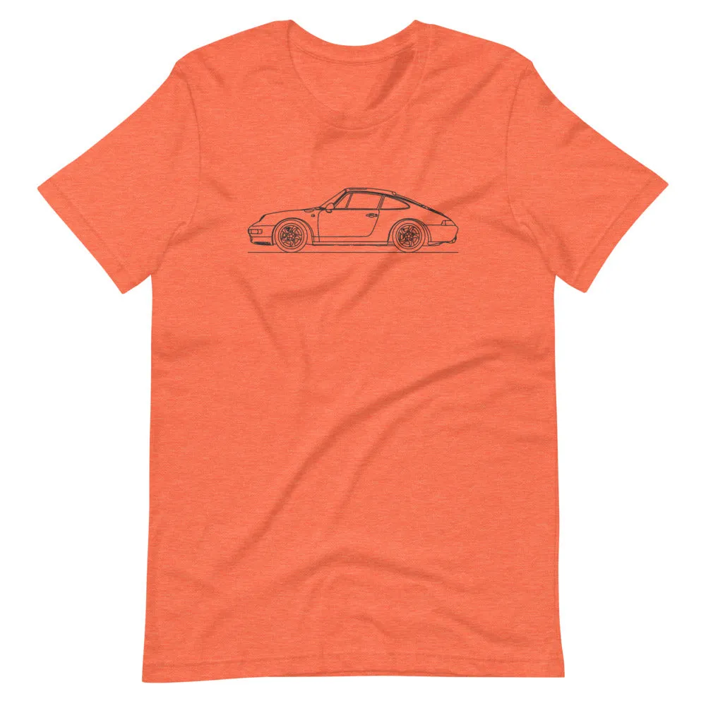 Porsche 911 993 silhouette T-shirt