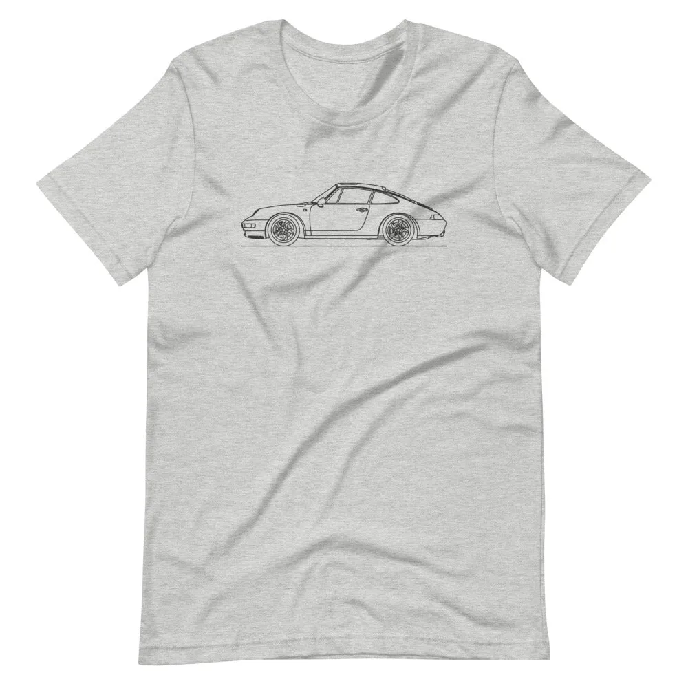 Porsche 911 993 silhouette T-shirt