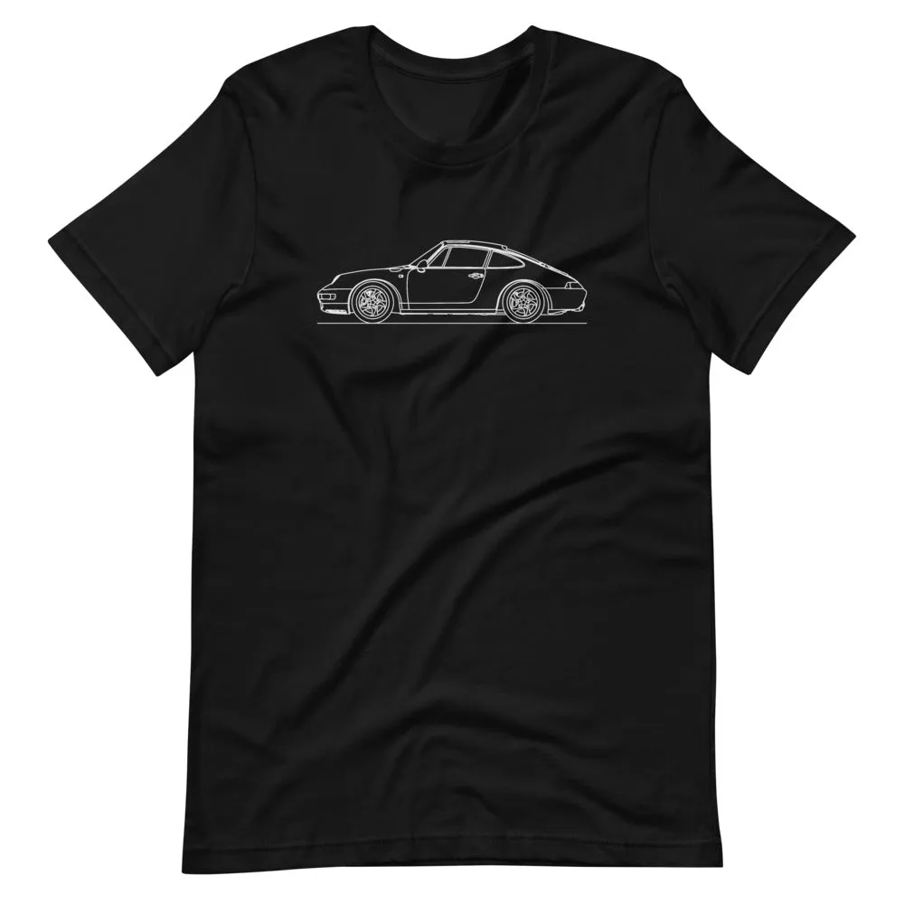 Porsche 911 993 silhouette T-shirt
