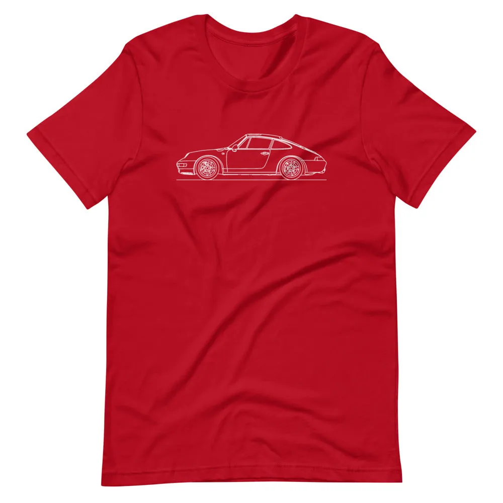 Porsche 911 993 silhouette T-shirt
