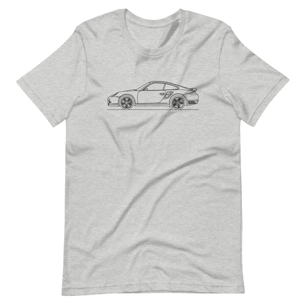 Porsche 911 997 Turbo silhouette t-shirt