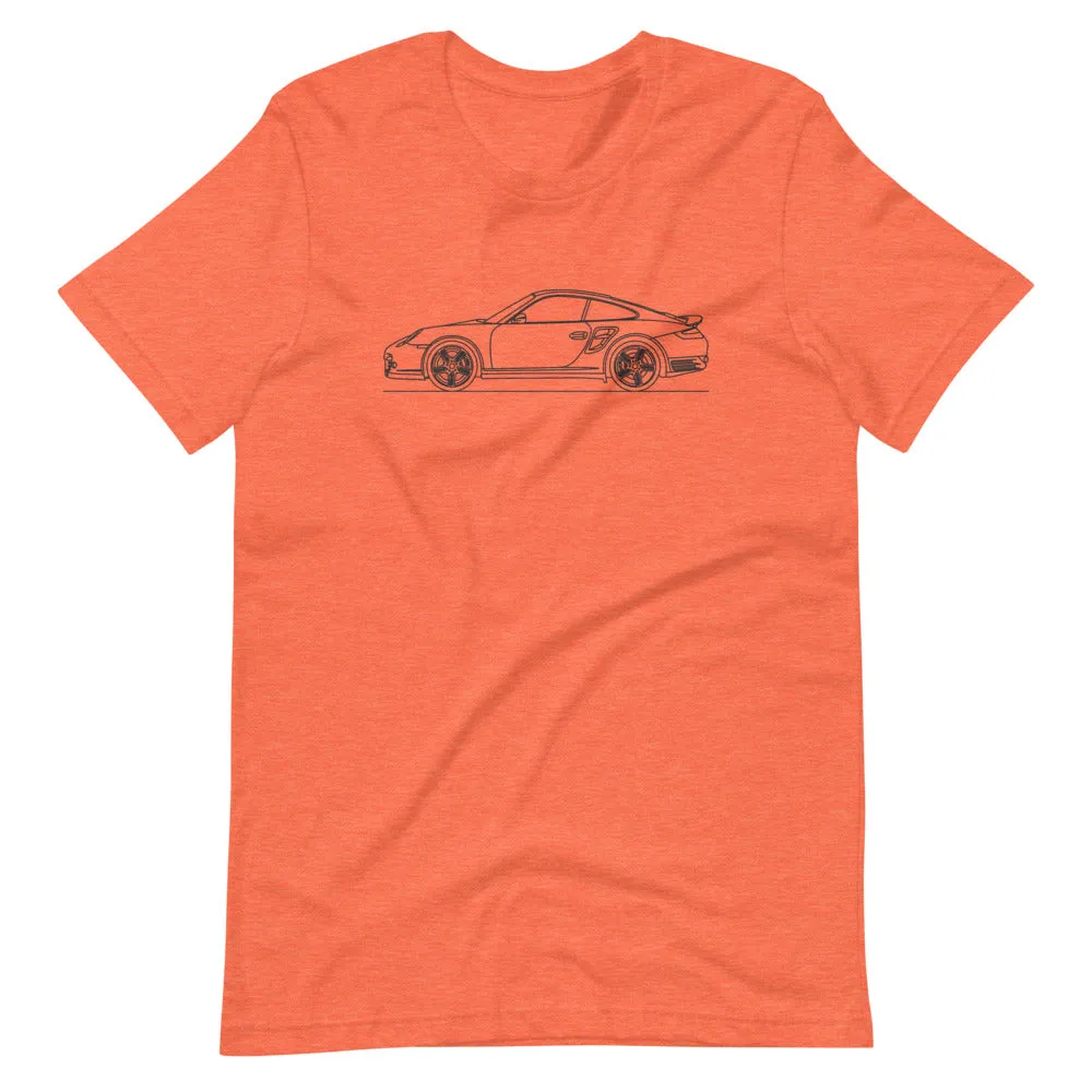 Porsche 911 997 Turbo silhouette t-shirt