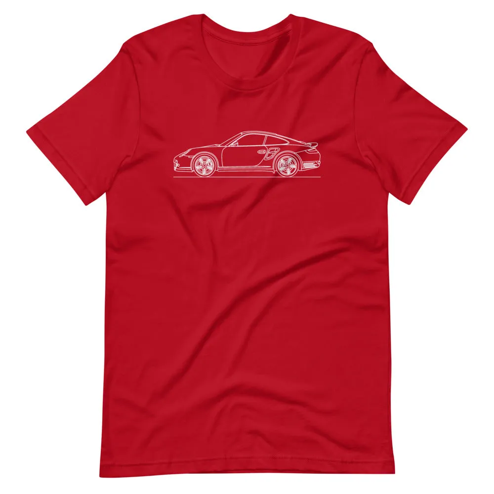 Porsche 911 997 Turbo silhouette t-shirt
