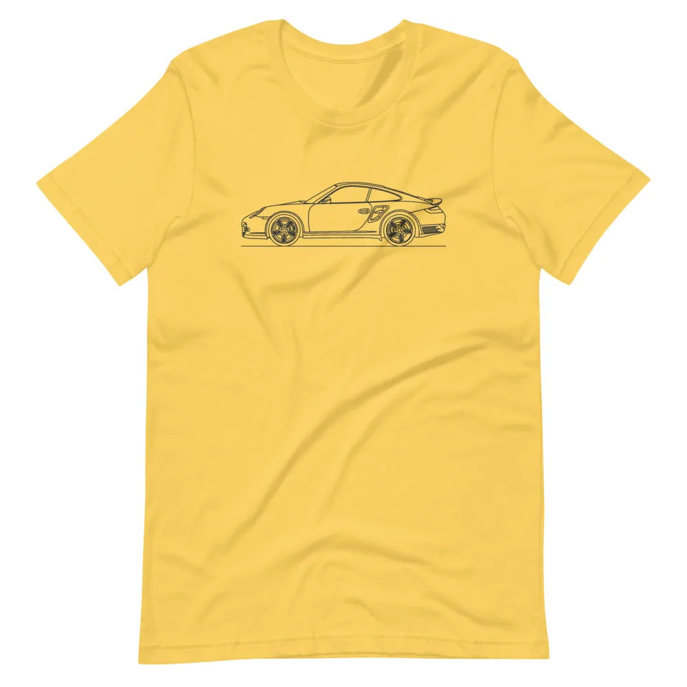 Porsche 911 997 Turbo silhouette t-shirt