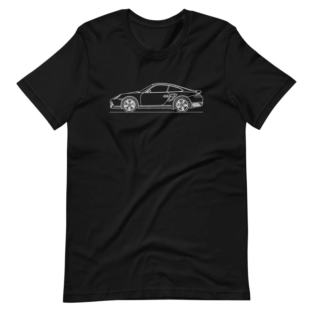 Porsche 911 997 Turbo silhouette t-shirt