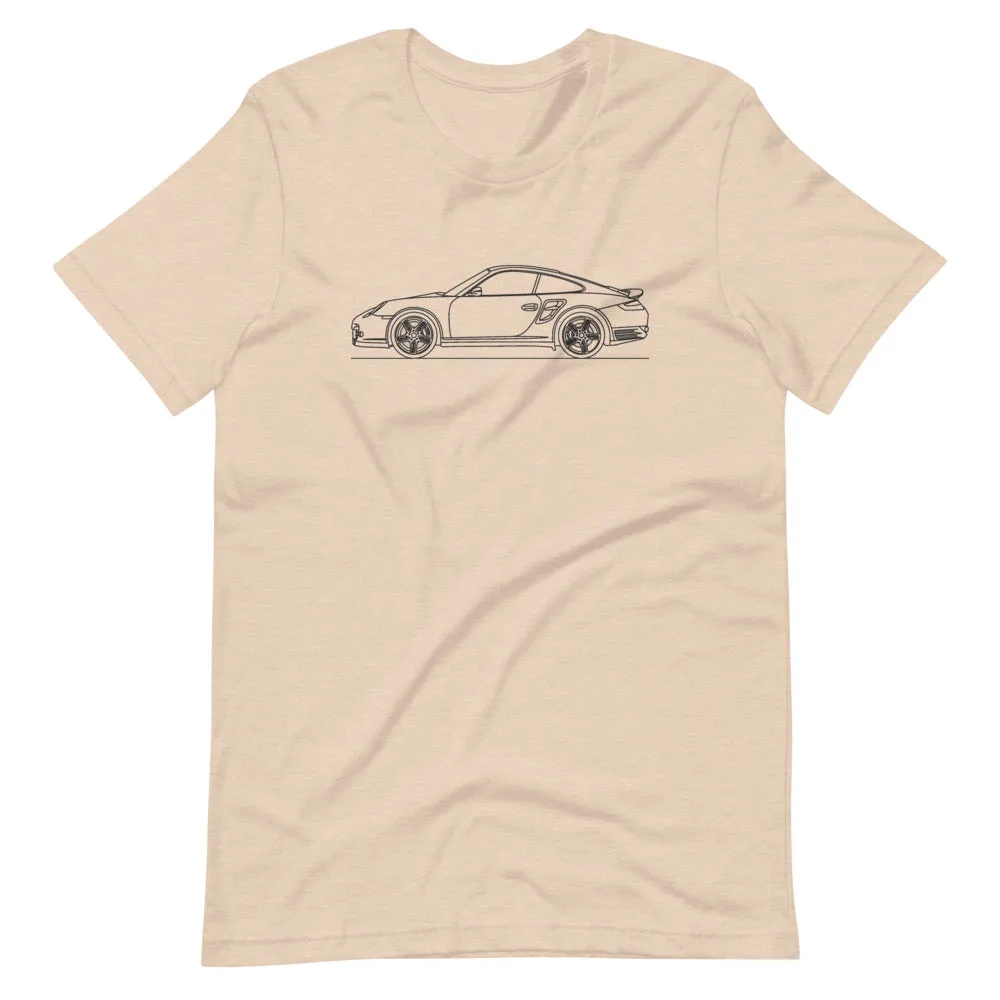Porsche 911 997 Turbo silhouette t-shirt