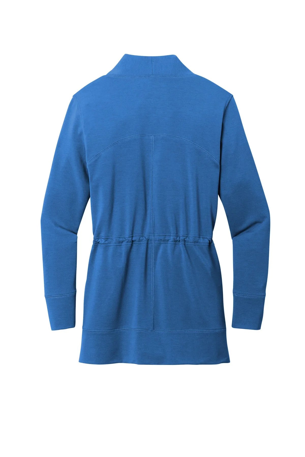 Port Authority Women's Microterry Cardigan LK825 Aegean Blue
