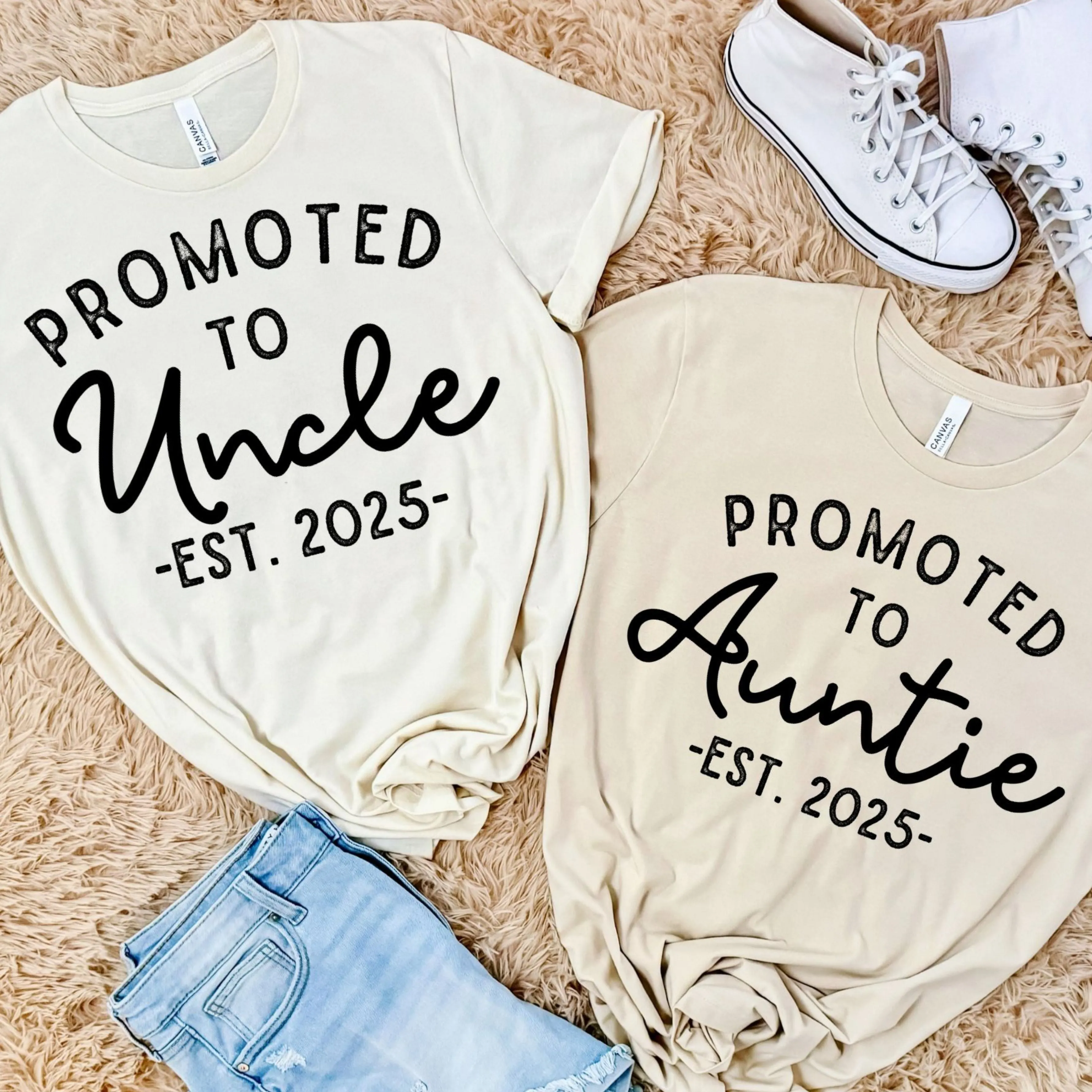 Promoted to Dad / Mom Est - Customize the EST year!
