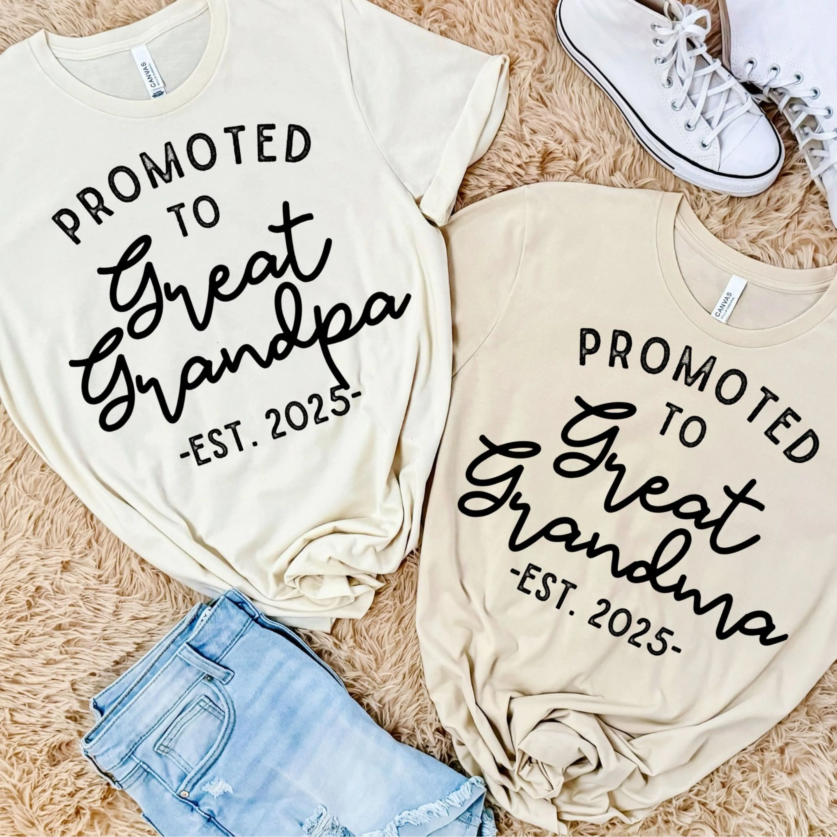 Promoted to Dad / Mom Est - Customize the EST year!