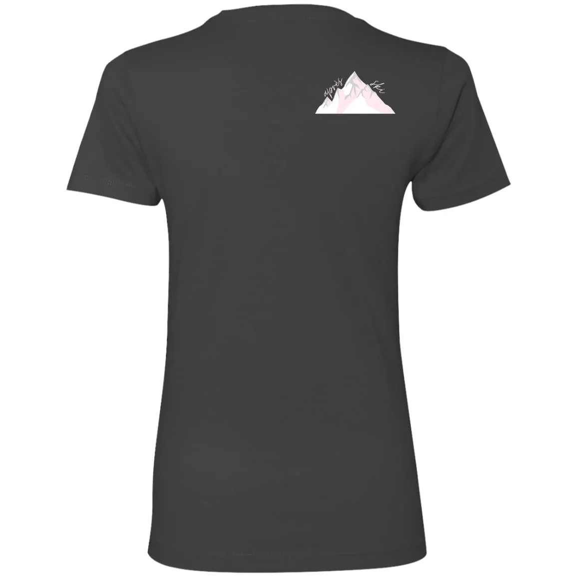 "Apres Ski- PINK" Ladies' Boyfriend T-Shirt