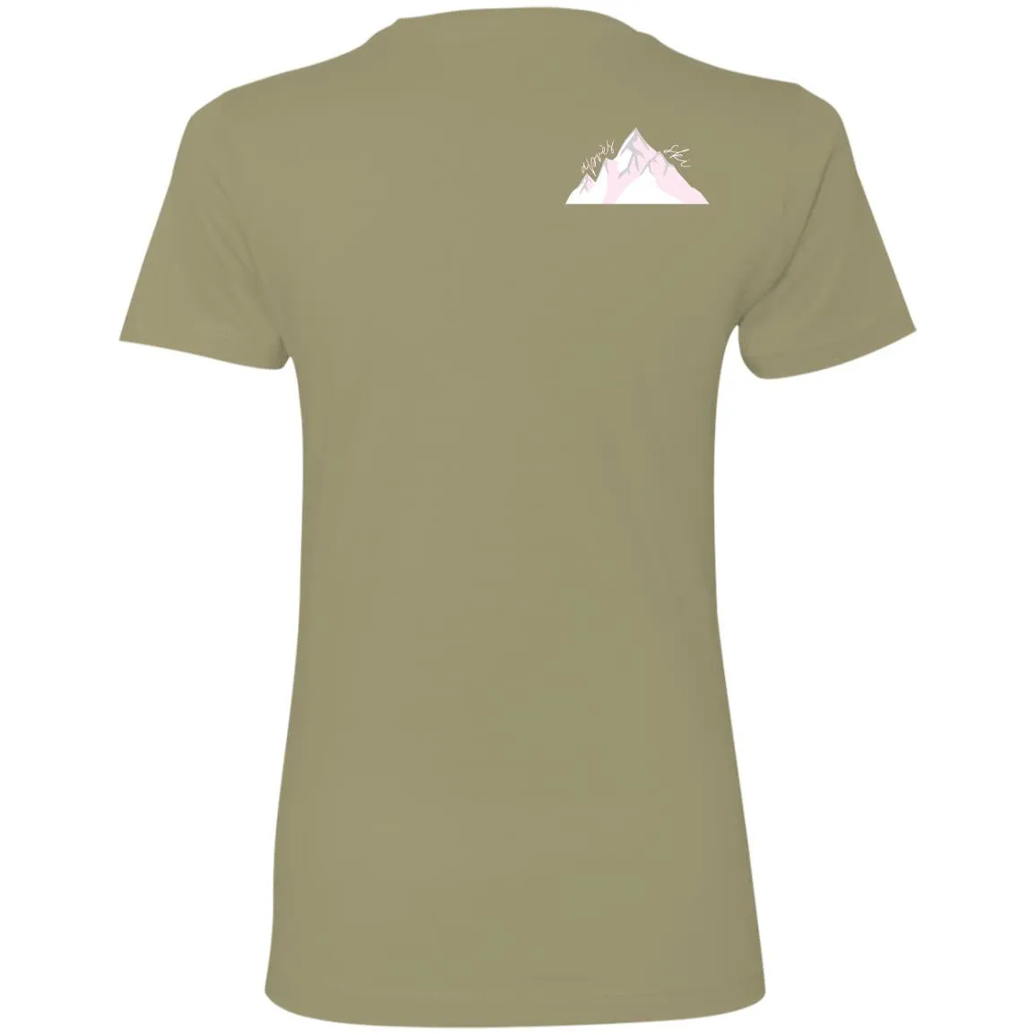 "Apres Ski- PINK" Ladies' Boyfriend T-Shirt