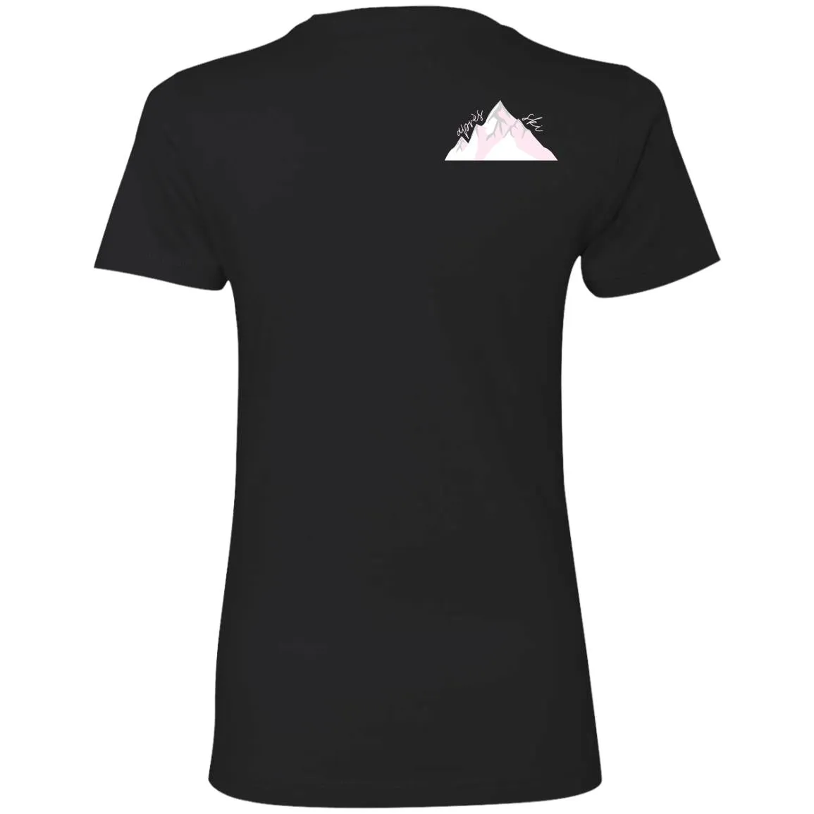 "Apres Ski- PINK" Ladies' Boyfriend T-Shirt