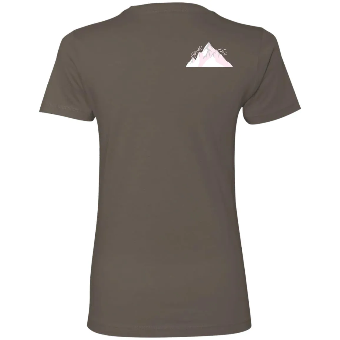 "Apres Ski- PINK" Ladies' Boyfriend T-Shirt