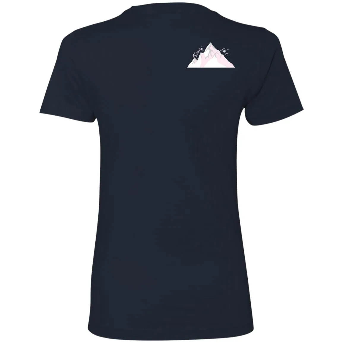 "Apres Ski- PINK" Ladies' Boyfriend T-Shirt