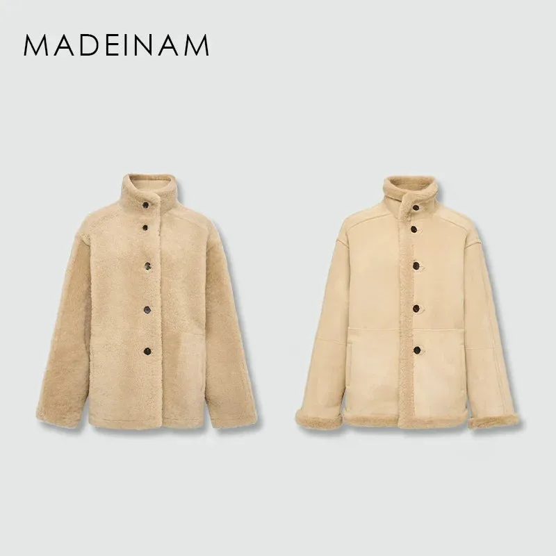 Reversible Luxe Shearling Jacket