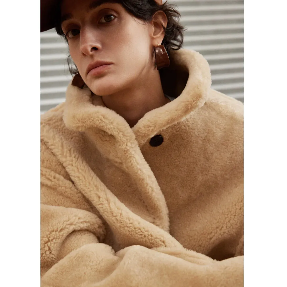 Reversible Luxe Shearling Jacket