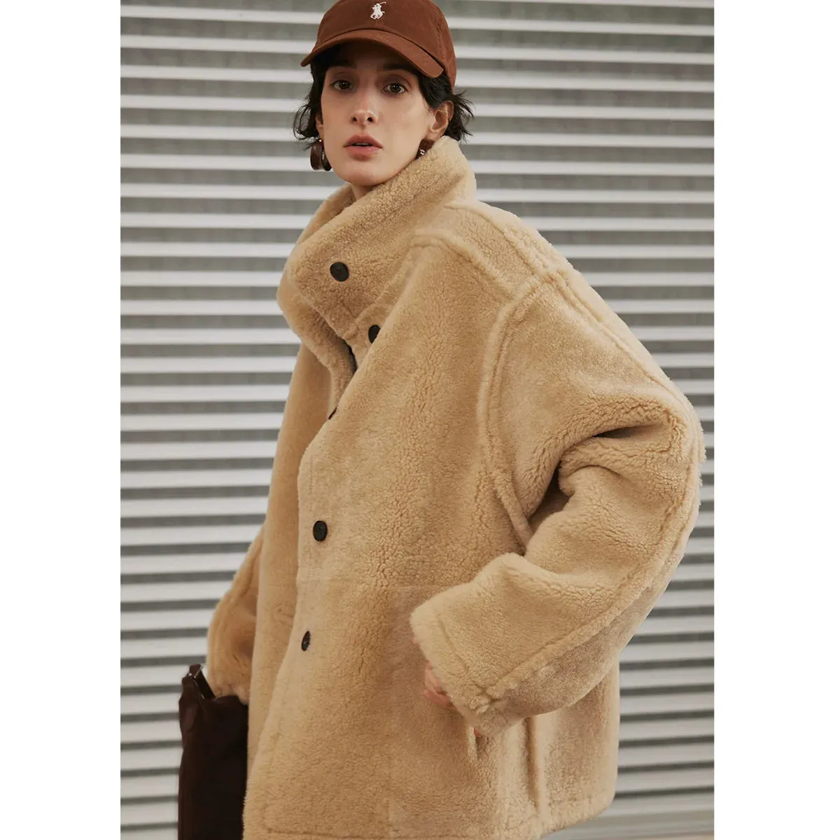 Reversible Luxe Shearling Jacket