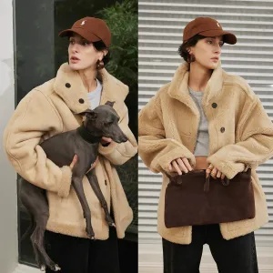 Reversible Luxe Shearling Jacket