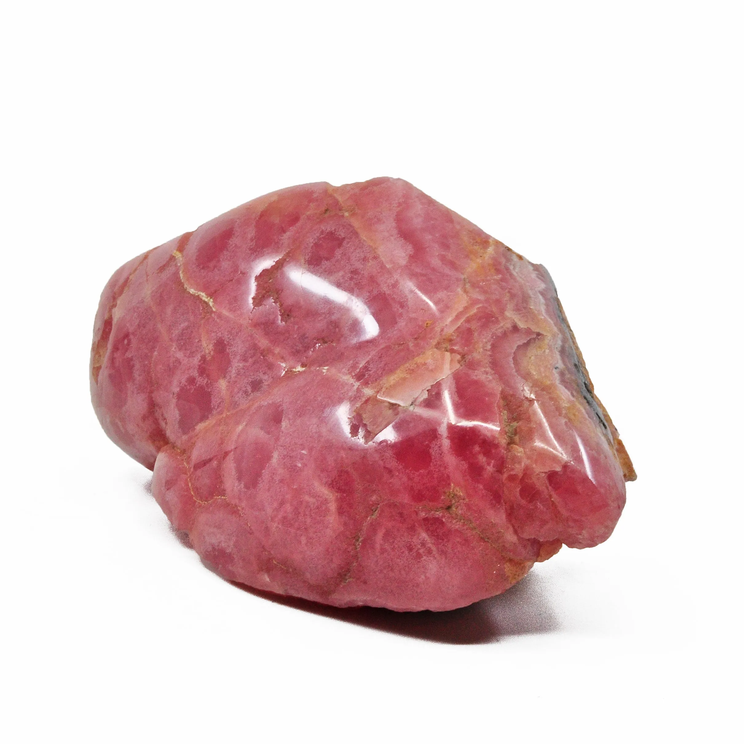 Rhodochrosite 4.37 inch 0.88 lbs Partial Polished Free Form Natural Crystal - Argentina