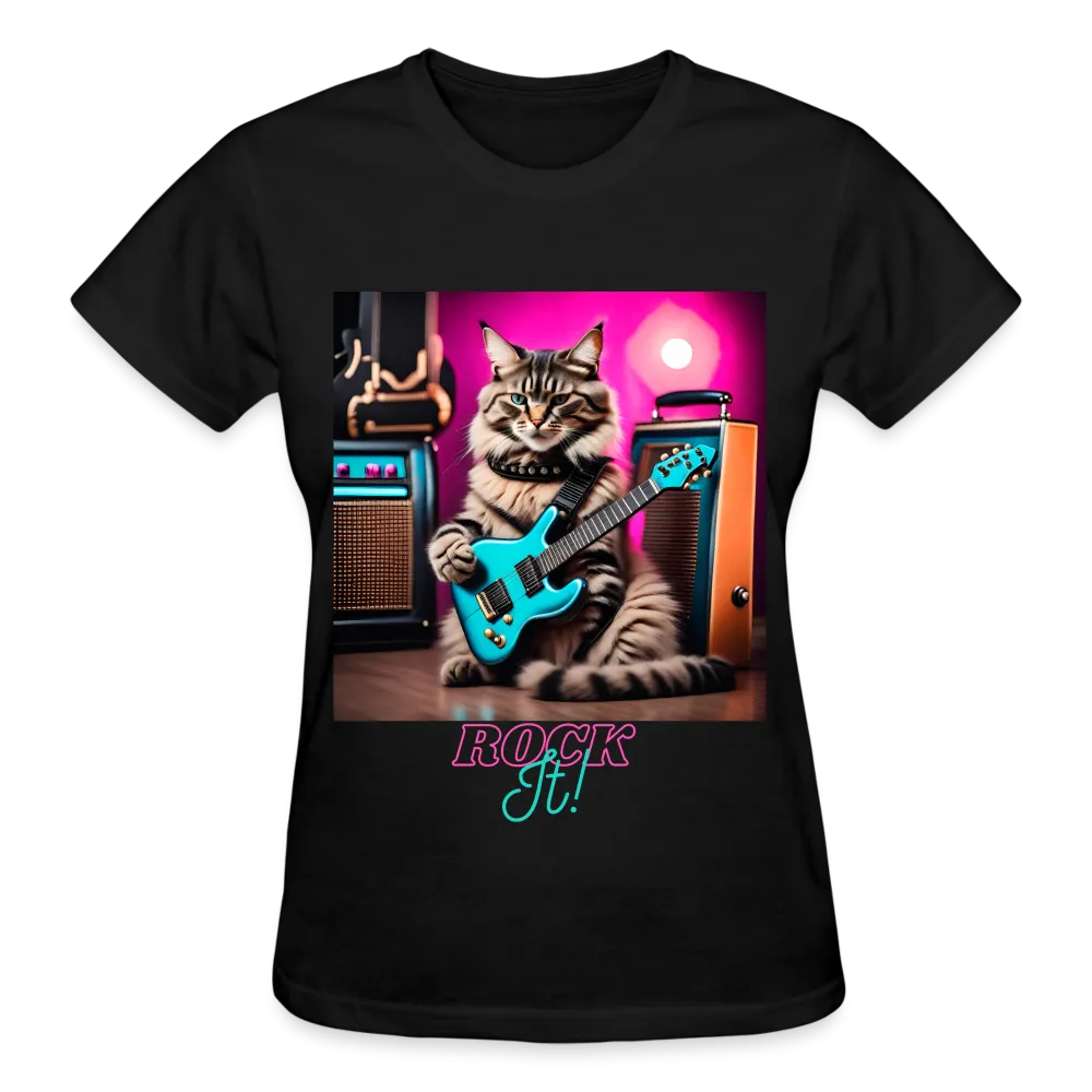 Rock IT! (D1) - Gildan Ultra Cotton Ladies T-Shirt