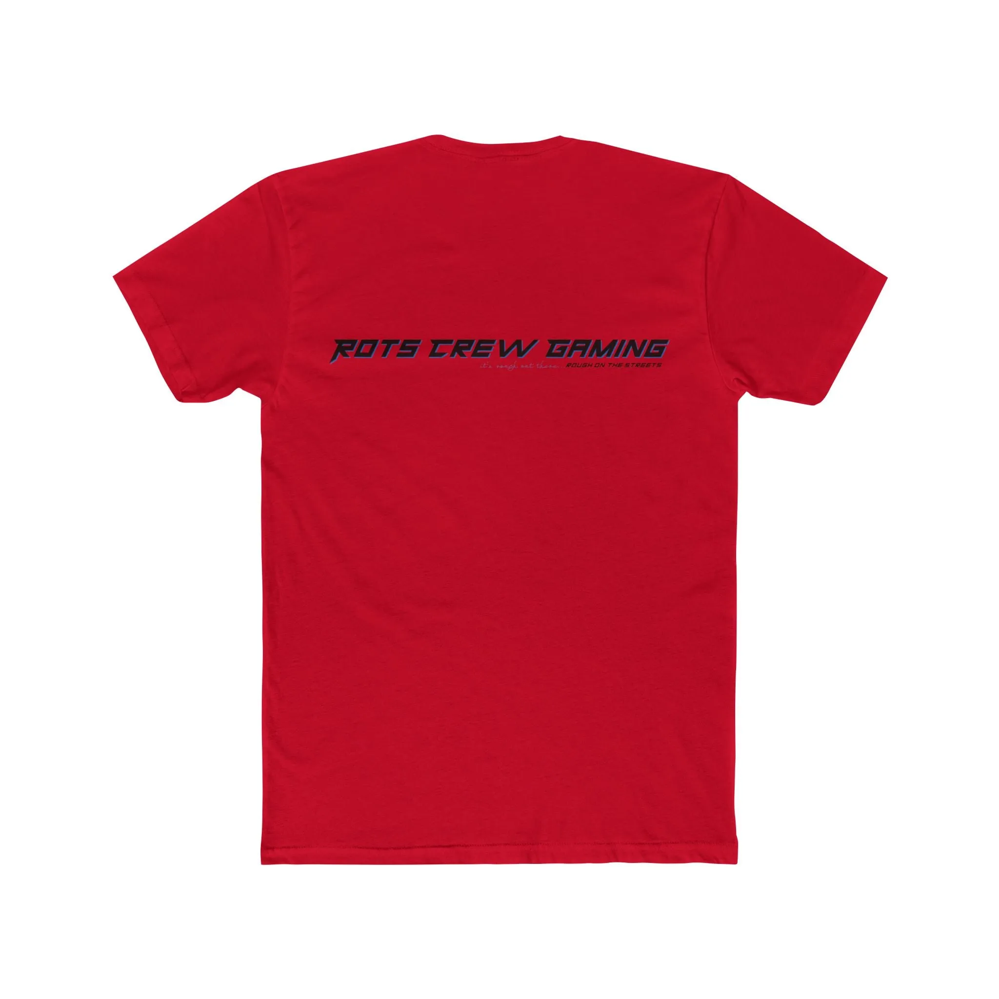 Rots Crew Blue Logo Men's Cotton Crew Tee