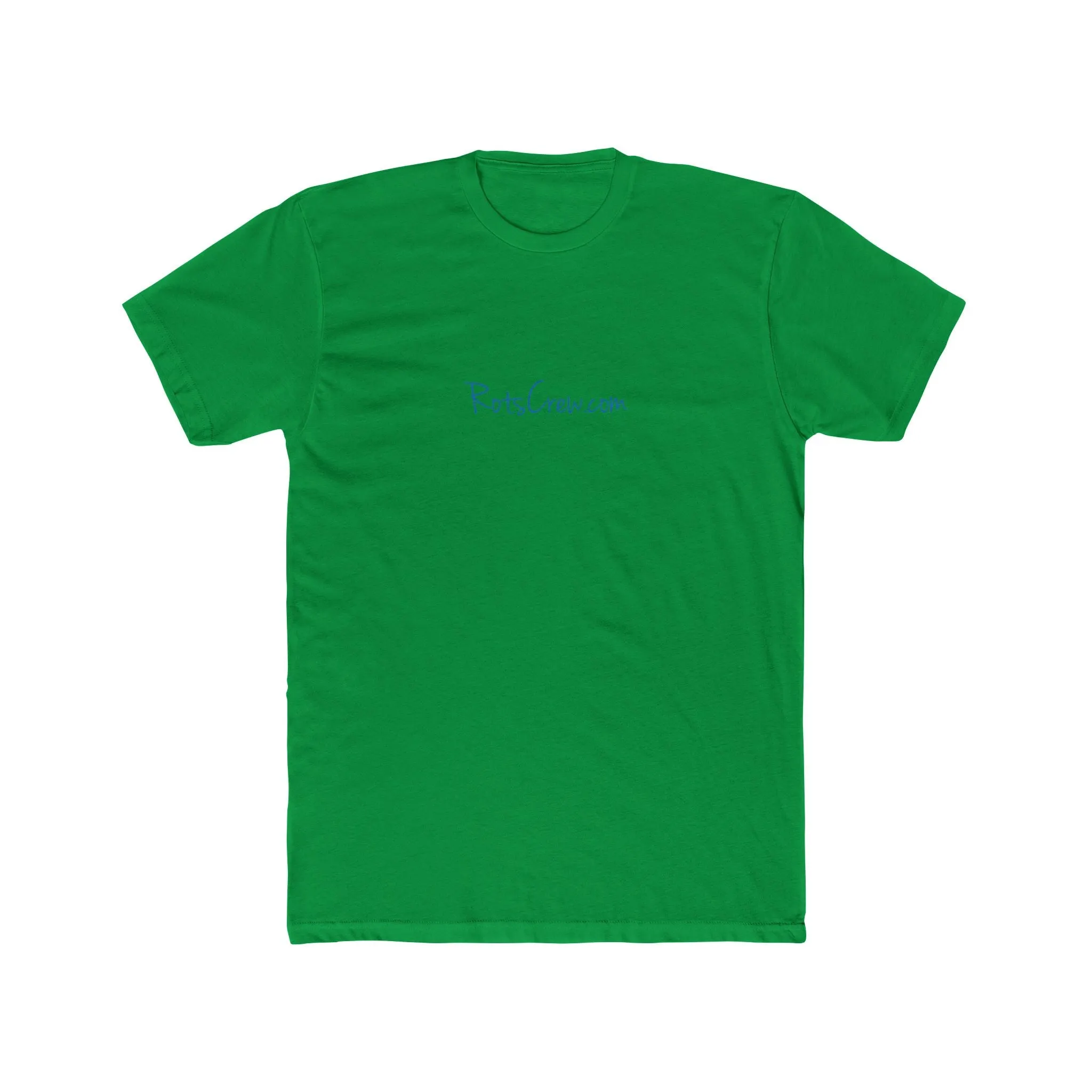 Rots Crew Blue Logo Men's Cotton Crew Tee