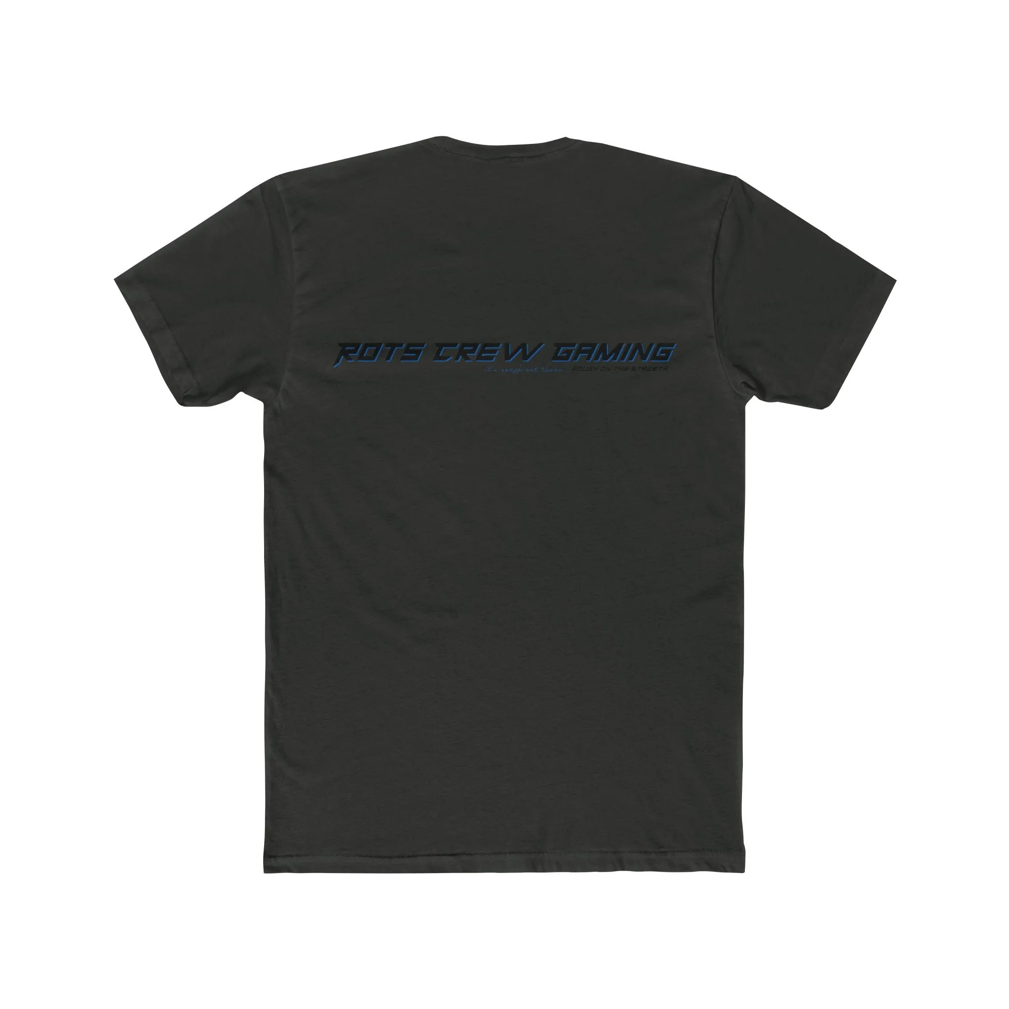 Rots Crew Blue Logo Men's Cotton Crew Tee