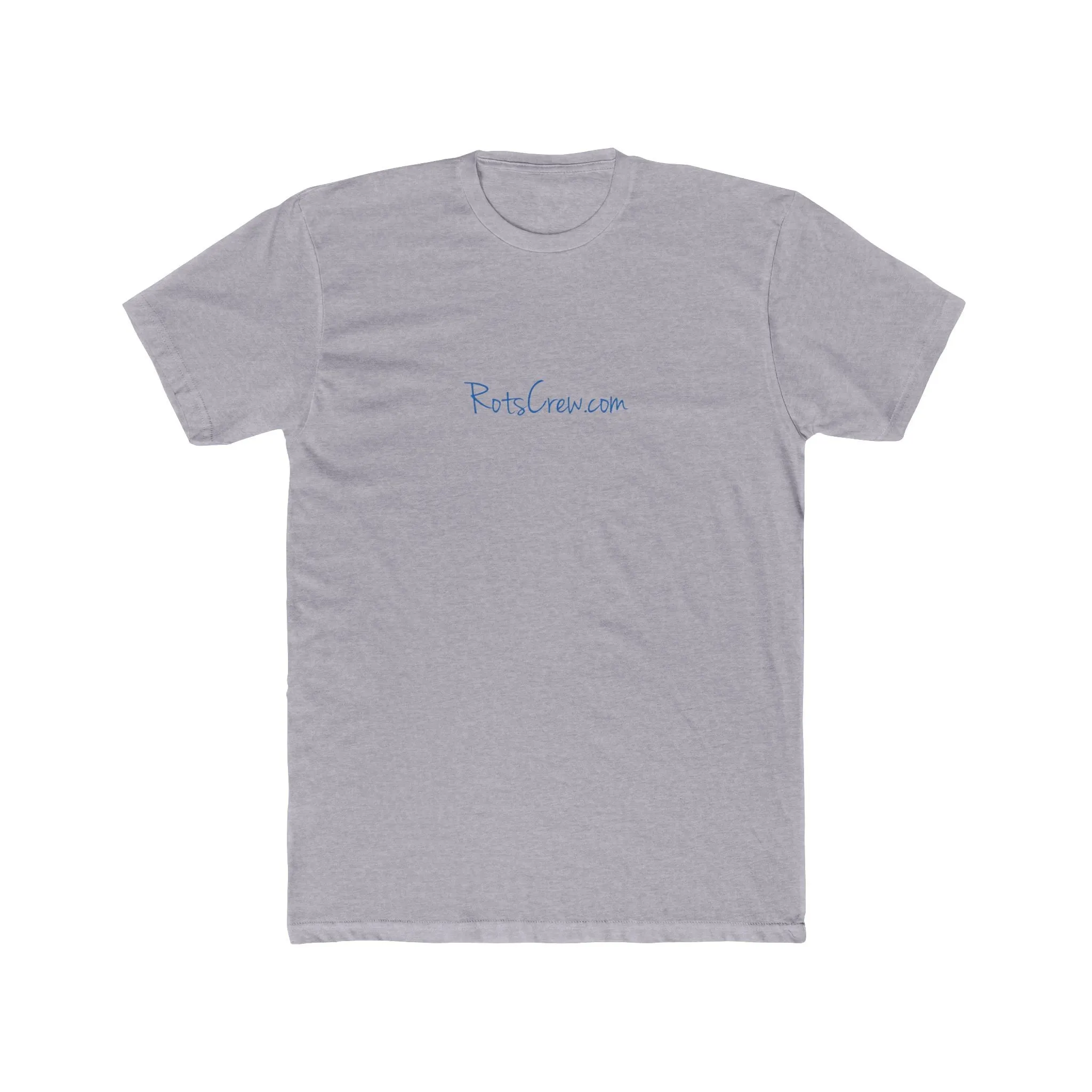Rots Crew Blue Logo Men's Cotton Crew Tee
