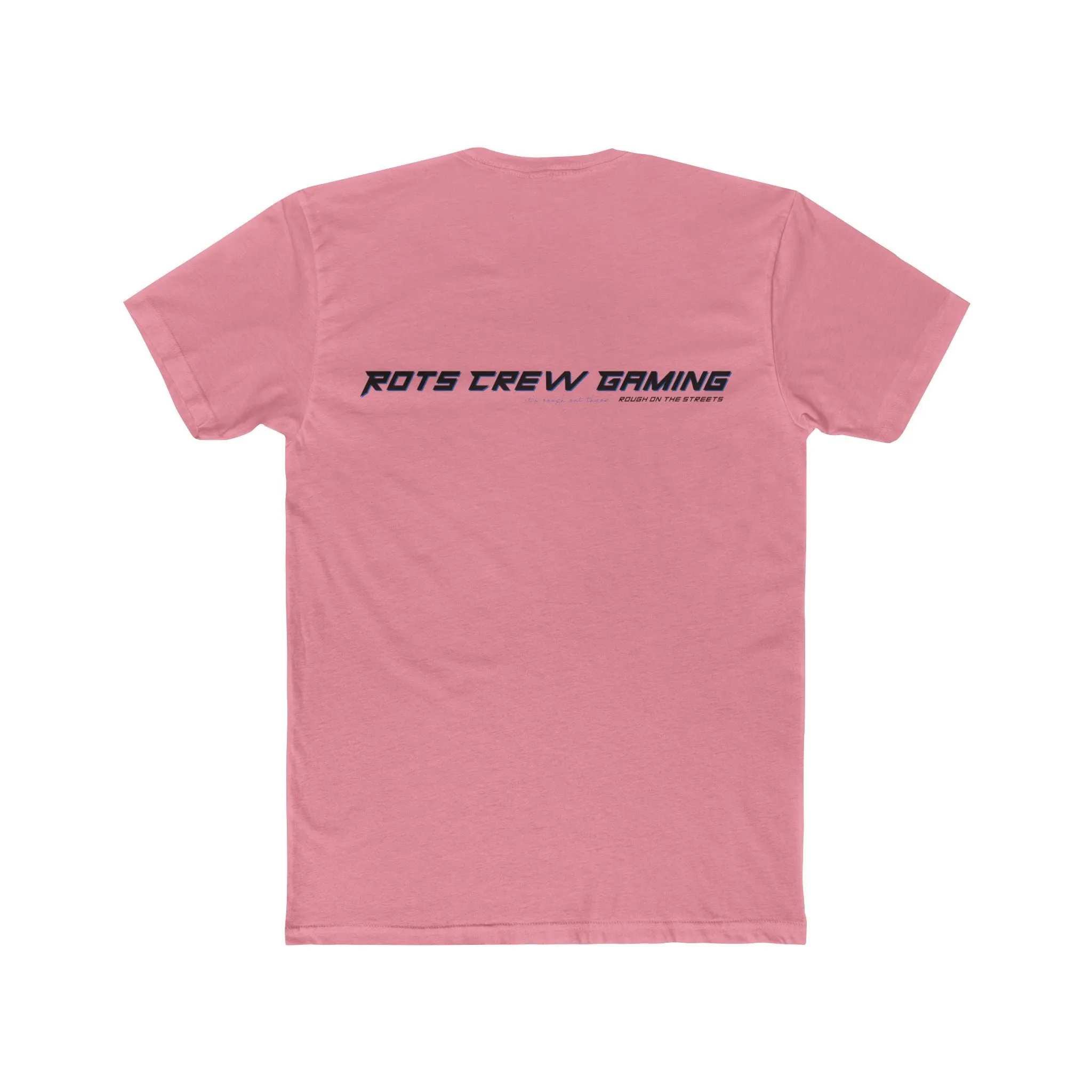 Rots Crew Blue Logo Men's Cotton Crew Tee