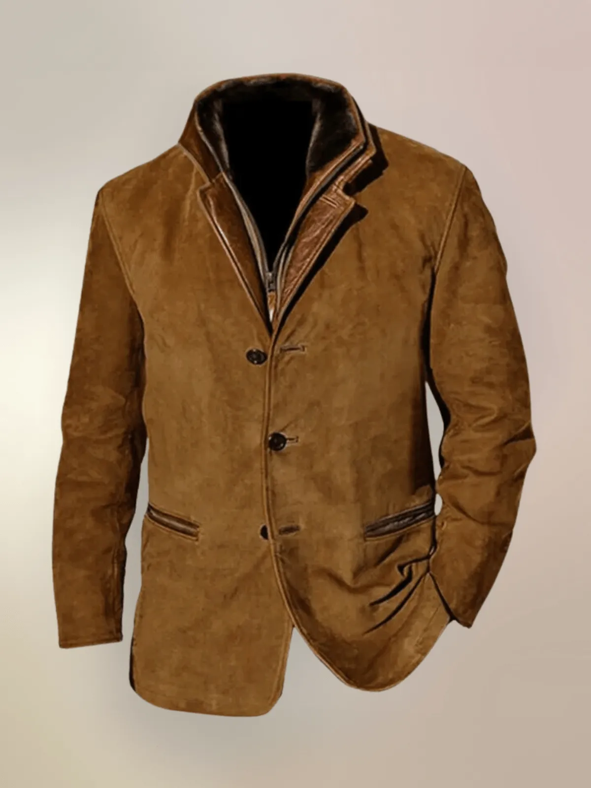 Rowan | Vintage Mock Jacket with Double Collar