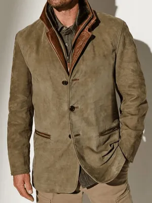 Rowan | Vintage Mock Jacket with Double Collar